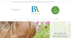 Desktop Screenshot of breatheamerica.com