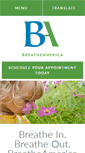Mobile Screenshot of breatheamerica.com